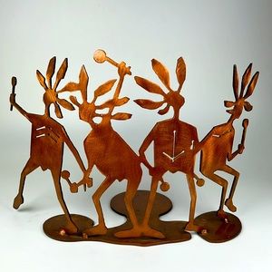 Native American Copper Sculpture